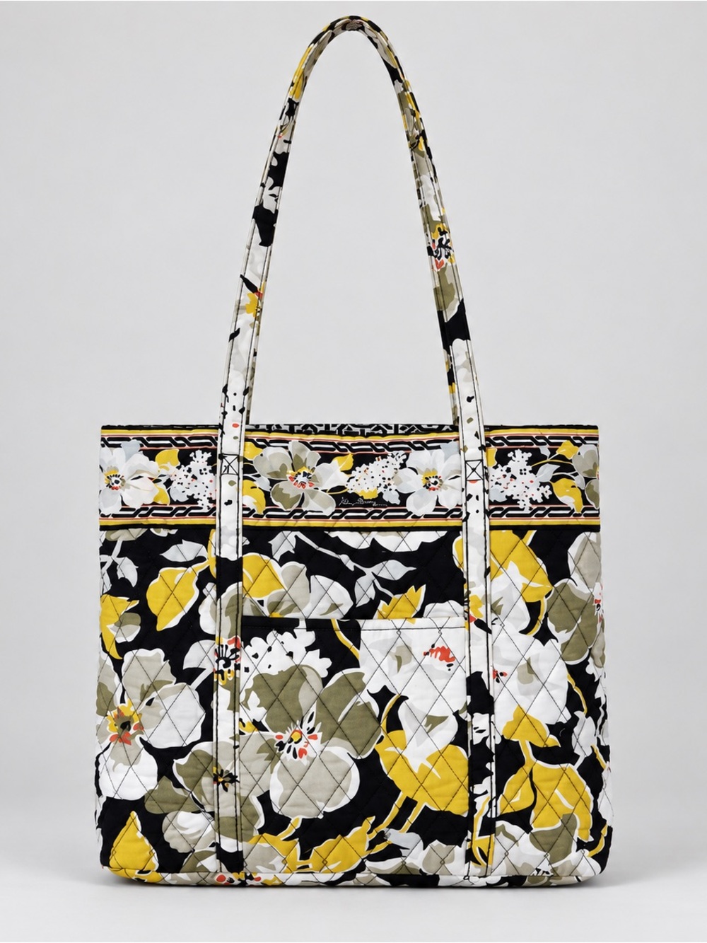 Vera Bradley Dogwood Floral Tote Bag Bohemian Retired Quilted Cottage